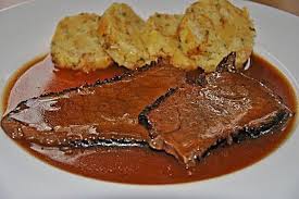 Frankischer Sauerbraten Ein Schmackhaftes Rezept Aus Der Kategorie Rind Bewertungen 32 Durchschnitt Sauerbraten Frankischer Sauerbraten Rezept Sauerbraten