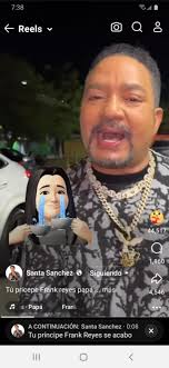 Tu príncipe Frank Reyes un millón . 3 de reproducción 45 mili lay  comentarios 1.960 #videoシ #virals #facebookreel #santasanchez audio en  fondo #papa tu supiste #rausanchezmiusic