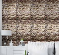 Votre trompe l'œil favori ! Papier Peint Texture Briques Tenstickers