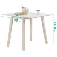 Crossbars collapse for easy, compact storage. New Haven Off White Drop Leaf Space Saving Dining Table Buyitdirect Ie