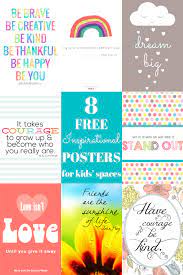 Check spelling or type a new query. 8 Free Inspirational Posters For Kids Spaces