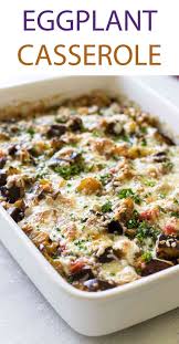 Eggplant Casserole Recipe In 2020 Veg Dishes Recipes Baked Dishes