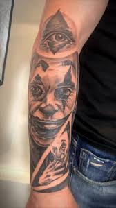 The Joker by Marcin 🃏#thejoker #jokertattoo #tattoo #tattooideas  #londontattoo #londontattooartist #fyp #viral #movietattoo