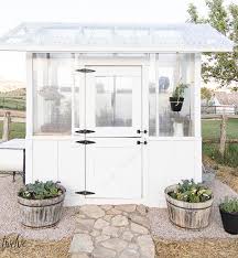 This kit provides the brackets and the plans so you can diy a sturdy greenhouse and finish it to your own specifications. Our Diy Greenhouse Design And Reveal Twelve On Main