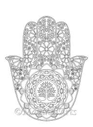 Pin By Kris Ell On Time To Color Mandala Coloring Pages Mandala Coloring Hamsa