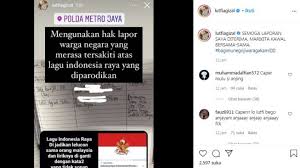Chiam sama seperti di sebagian besar negara transisi di kawasan selatan, generasi muda di indonesia dan usia minimum untuk ikut di dalam pemilihan umum di malaysia adalah 21 tahun. Parodi Lagu Indonesia Raya Meresahkan Lutfi Agizal Lapor Polisi Matamata Com
