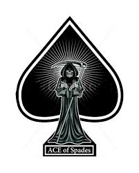 Black Ace Of Spades Pin On Ace Of Spades With Skull