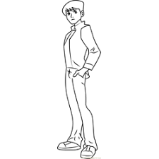 On the way, he accidentally found the omnitrix magic device, which looks like a watch. Ben 10 Coloring Pages For Kids Printable Free Download Coloringpages101 Com
