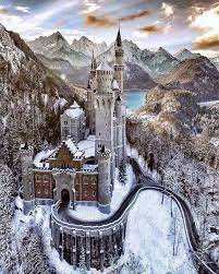 The castle was built to be a secondary residence for the king of bavaria. The Neuschwanstein Castle In Bavaria Germany Is Something Straight Out Of A Fairytale Interestingasfuck