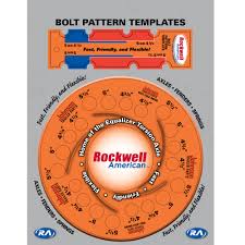 30 Bright Wheel Bolt Pattern Template Printable