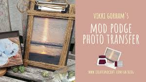 Second, i've been feeling so crafty lately, paints, modge podge, canvas, a needle and thread.who knows what i'll make. Mod Podge Photo Transfer How To Transfer Your Images Onto Wood Create Craft Blog