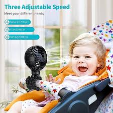 2 Pack Fans Bundle Stroller Fan And Portable Air Conditioner Fan Combine Portable Clip On Stroller Fan For Baby Personal Cooling Fan With Night Light Built In Ice Tray For Home Walmart