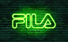 Elegant and forward thinking, it is a symbol of elegance. Download Wallpapers Fila Green Logo 4k Green Brickwall Fila Logo Brands Fila Neon Logo Fila For Desktop Free Pictures For Desktop Free