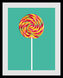 Word origin late 18th century: Queence Bild Lollipop 1 Stuck Beeindruckende Rahmenbilder Mit Exklusiven Motiven Von Queence Online Kaufen Otto