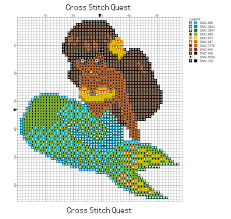 5 out of 5 stars. Free Mermaid Cross Stitch Patterns Cross Stitch Quest