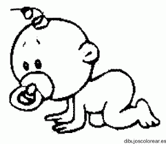 Dibujos De Bebes Para Colorear