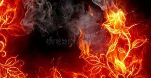 Fire Rose Fire Flower On Black Background Sponsored Rose Fire Flower Background Black Ad Fire Flower Image Frame Image