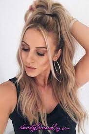 Easy Hairstyle Easy Hairstyle Hair Styles Tail Hairstyle Concert Hairstyles