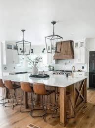 Eating together at the dining table is nice, but sometimes it can be practical or even a bit special to eat somewhere else. Modern Mountain Kitchen Remodel The Big Island Takeover Krista Gilbert