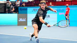 Step into a pair & experience the difference of all day comfort. With New Shoe Stefanos Tsitsipas Steps It Up Against Jan Lennard Struff In Vienna Atp Tour Tennis