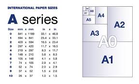Print Processes Help And Technical Requirements Paper Sizes Chart Paper Sizes In Inches Standard Paper Size