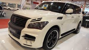 Larte Design Infiniti Qx80 Lr3 At Essen Motorshow Exterior Walkaround Infiniti Infinity Suv Nissan Patrol