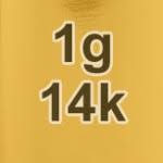 How to calculate the gold price? 14k Gold Price Per Gram