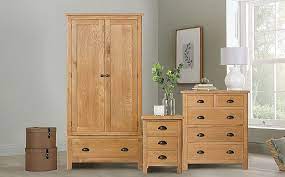 Browse online for oak bedroom furniture sets, wardrobes, beds and more. Derwent Oak 3 Piece 2 Door Wardrobe Bedroom Furniture Set Furniture And Choice