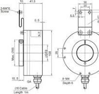 OEM/ODM Incremental Encoder with Large Hole Through Hole ...