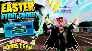 Remastered codes in roblox (july 2021) every active code for boku no roblox: Boku No Roblox Remastered Easter Event 2020 Info Codes Free Robux Youtube