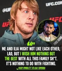 Paddy Pimblett to Arman Tsarukyan: "You've been handed everything