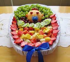 15 Fun Baby Shower Fruit Display Ideas Baby Shower Fruit Baby Shower Watermelon Baby Shower Fruit Tray
