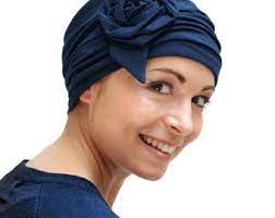 Hats For Hair Loss Chemo Turban Crystal Pin Women S Chemo Cap Black Dressy Chemo Hat For Evening Wear Unique Design In Xs S M L Xl Chemo Headwear