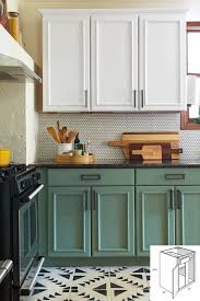 Two Tone Cabinetry Ideas For Today Check The Pin For Lots Of Kitchen Cabinets Chalk Paint Kitchen Cabinets Green Kitchen Cabinets Kitchen