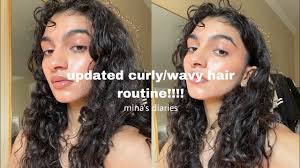 super easy, updated curly/wavy hair routine!!!