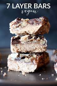 Vegan 7 Layer Bars The Conscientious Eater Recipe Vegan Dessert Bars Vegan Dessert Recipes Vegan Cookies