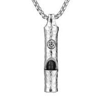 Amazon.com: HZMAN Whistle Emergency Necklace for Adults Retro Gothic  Whistle Necklaces Outdoor Survival for Dog Training Camping Hiking Boating  ...