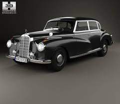 Mercedes Benz 300 W186 Limousine 1951 3d Model Mercedes Benz 300 Mercedes Truck Mercedes Benz Cars