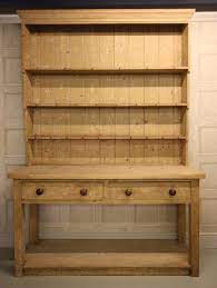 Substantial dimensions offer excellent storage space. Georgian Antique Painted Pine Kitchen Dresser Antiques Atlas