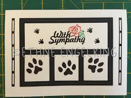 Our craft dies are perfect for every occasion. Pet Sympathy With Unbranded Die Cards Handmade Card Craft Sympathy Cards