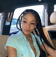 Pin By Rita On Bhadiebraids Punk Hair Hair Coi Leray