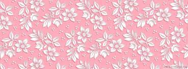 Download Girly Floral Texture Facebook Cover