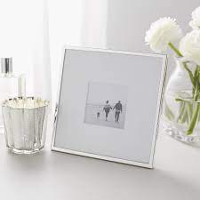 Price on website reflects discount. Fine Silver Photo Frame 3x3 Photo Frames The White Company Silver Picture Frames The White Company Photo Frame