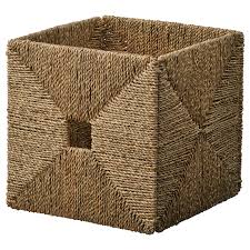 Knipsa Korb Seegras 32x33x32 Cm Ikea Deutschland Ikea Korb Und Kiste Korbe Ikea