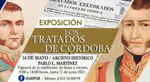 La corona del imperio mexicano fue ofrecido. Invita El Ahplm A La Exposicion Los Tratados De Cordoba