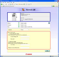 We use of up to these times. Starting The Remote Ui Canon Imagerunner 2530 2525 2520 E Manual