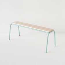 Banc D Ecole 120cm Turquoise Decoration Maison Meuble Maison Et Mobilier De Salon
