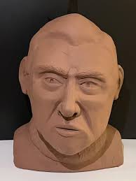 Francis Bacon, Scotttennorman, clay, 2024 : r/Art