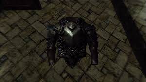 You are able to move more quietly, and opponents that get too close take 5 points poison damage per second. Ebony Mail The Elder Scrolls V Skyrim Wiki Guide Ign
