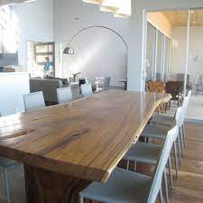 Repurposing a dining room table gives it a new life. Modern Dining Table Houzz